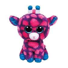 BEANIE BOOS SKY HIGH - RÓŻOWA ŻYRAFA