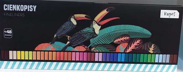 KAYET CIENKOPISY FINELINERS  48