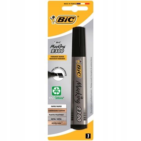 MARKER PISAK SZYBKOSCHNĄCY PERMANENTNY CZARNY BIC