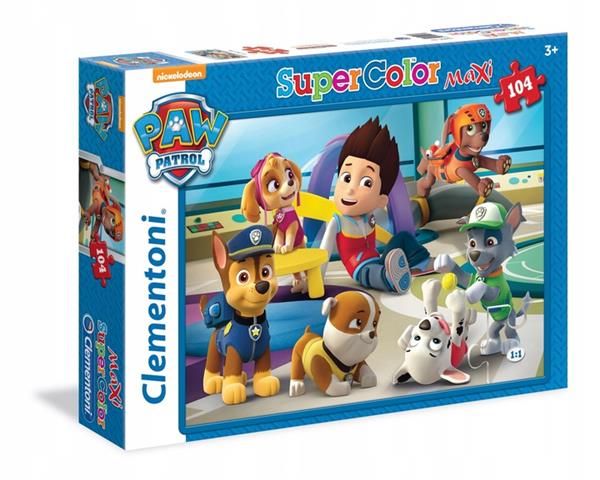 CLEMENTONI PUZZLE MAXI 104 EL. PSI PATROL 3